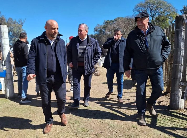 Michlig y Puccini destacaron en la ExpoTotal de San Cristóbal el “potencial productivo” de la región